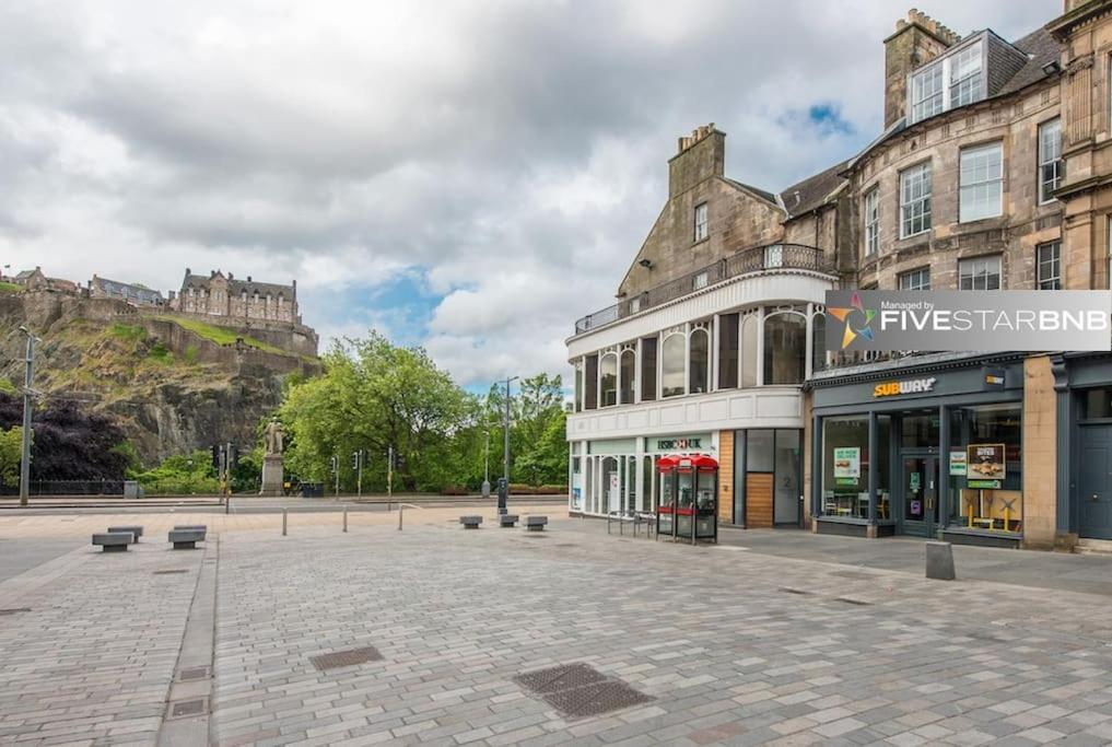 Cool Urban Apartment With Stunning Castle Views EDI Eksteriør bilde