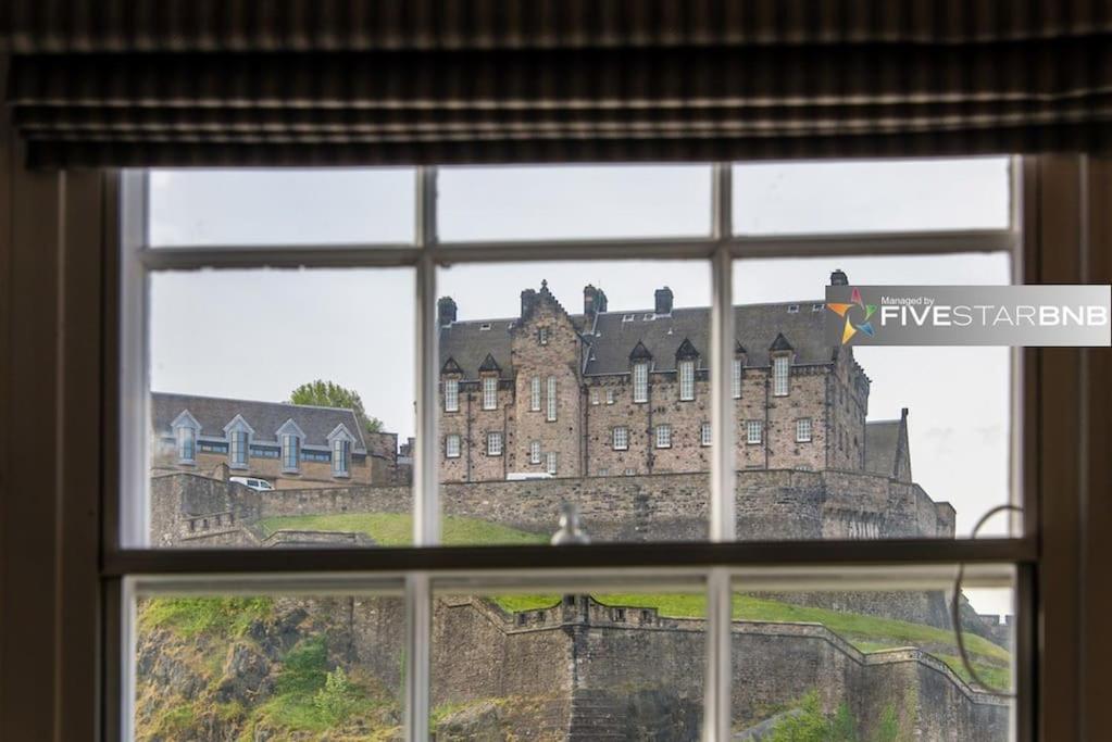 Cool Urban Apartment With Stunning Castle Views EDI Eksteriør bilde